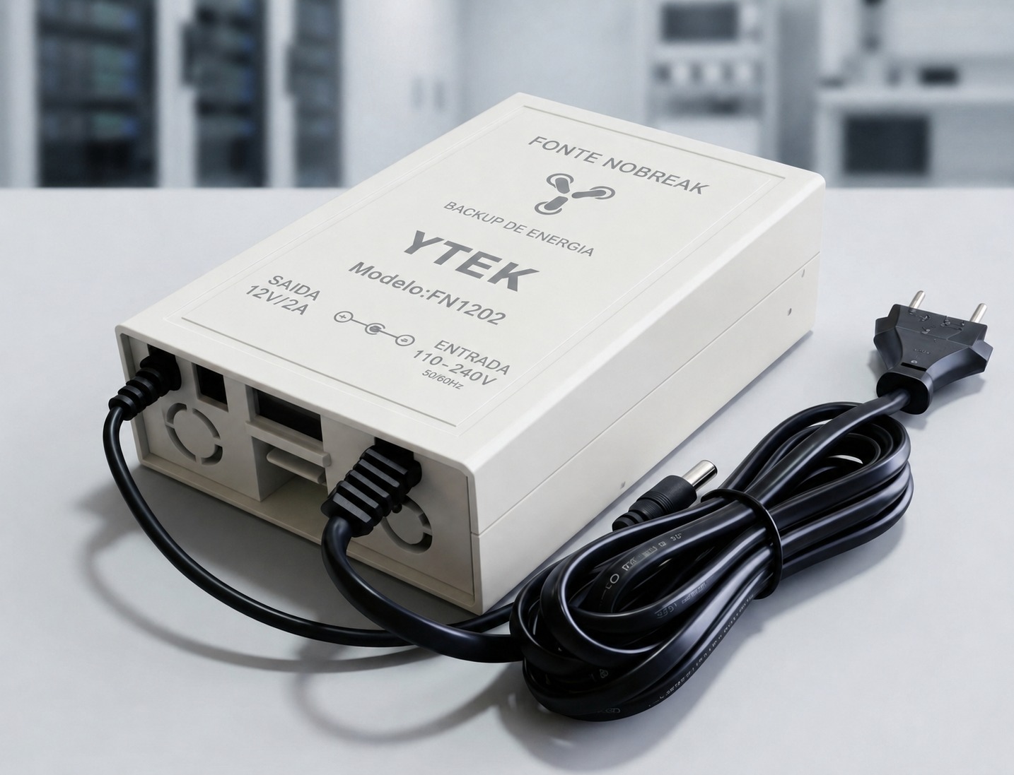 Fonte Nobreak FN1202 em ambiente de data center